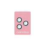 Apple iPhone 15 Pro CaseWorld Alloy Sparkling Diamond Serisi Taşlı Lens Koruyucu