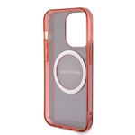 Apple iPhone 15 Pro Kılıf AMG Orjinal Lisanslı M-safe Şarj Özellikli Transparan Timeless Kapak
