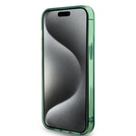 Apple iPhone 15 Pro Kılıf BMW M-safe Şarj Özellikli Transparan Tricolor Stripes Orjinal Lisanslı Kapak