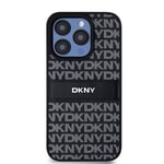 Apple iPhone 15 Pro Kılıf DKNY Orjinal Lisanslı 3D Yazılı Repeat Texture Pattern Kapak