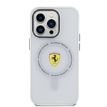 Apple iPhone 15 Pro Kılıf Ferrari Orjinal Lisanslı M-safe Şarj Özellikli Kontrast Bumper SF Ring Kapak
