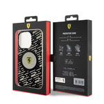 Apple iPhone 15 Pro Kılıf Ferrari Orjinal Lisanslı M-safe Şarj Özellikli Multi SF Kapak