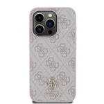 Apple iPhone 15 Pro Kılıf Guess Orjinal Lisanslı M-safe Şarj Özellikli Small 4G Classic Kapak
