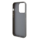 Apple iPhone 15 Pro Kılıf Guess Orjinal Lisanslı Pullu Arka Yüzey Metal Yazı Logolu Sequin Script Kapak