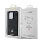 Apple iPhone 15 Pro Kılıf Guess Orjinal Lisanslı M-safe Şarj Özellikli Small 4G Classic Kapak