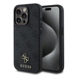 Apple iPhone 15 Pro Kılıf Guess Orjinal Lisanslı M-safe Şarj Özellikli Small 4G Classic Kapak