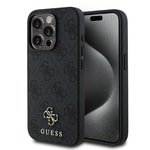 Apple iPhone 15 Pro Kılıf Guess Orjinal Lisanslı M-safe Şarj Özellikli Small 4G Classic Kapak