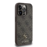 Apple iPhone 15 Pro Kılıf Guess Orjinal Lisanslı M-safe Şarj Özellikli Small 4G Classic Kapak