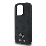Apple iPhone 15 Pro Kılıf Guess Orjinal Lisanslı M-safe Şarj Özellikli Small 4G Classic Kapak