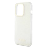Apple iPhone 15 Pro Kılıf Guess Orjinal Lisanslı Yazı Logolu Mirror Disco Kapak