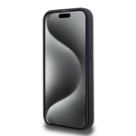 Apple iPhone 15 Pro Kılıf Hello Kitty Orjinal Lisanslı M-safe Şarj Özellikli Kitty Head Deri Kapak