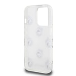 Apple iPhone 15 Pro Kılıf Hello Kitty Orjinal Lisanslı Elektroplating Kaplama Kabarcık Baskılı Kapak