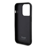 Apple iPhone 15 Pro Kılıf Hello Kitty Orjinal Lisanslı Yazı ve İkonik Logolu 3D Rubber Kitty Head Kapak