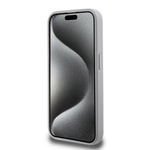 Apple iPhone 15 Pro Kılıf Hello Kitty Orjinal Lisanslı M-safe Şarj Özellikli Baskı Logolu Uyuyan Kitty Deri Kapak