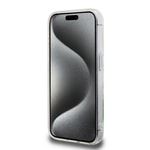 Apple iPhone 15 Pro Kılıf Lacoste Orjinal Lisanslı M-safe Şarj Özellikli Çift Katmanlı Yamalar Desenli Kapak