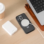 Apple iPhone 15 Pro Kılıf M-safe Şarj Özellikli Yüzük Standlı Lisanslı Switcheasy Magstand-M Kapak