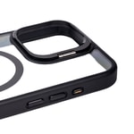 Apple iPhone 15 Pro Kılıf M-safe Şarj Özellikli Standlı Zore M-safe Klon Lensli Kapak