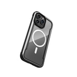 Apple iPhone 15 Pro Kılıf M-safe Şarj Özellikli Airbagli Raptic Shield Serisi Şeffaf Arka Yüzey Kapak