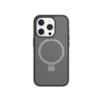 Apple iPhone 15 Pro Kılıf M-safe Şarj Özellikli Yüzük Standlı Lisanslı Switcheasy Magstand-M Kapak