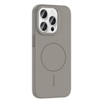 Apple iPhone 15 Pro Kılıf M-safe Şarj Özellikli Zore Ruby Sert Kapak