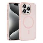 Apple iPhone 15 Pro Kılıf M-safe Şarj Özellikli Zore Babet Kapak