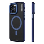 Apple iPhone 15 Pro Kılıf M-safe Şarj Özellikli Youngkit Rock Sand Serisi Kapak