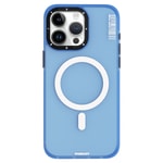 Apple iPhone 15 Pro Kılıf M-safe Şarj Özellikli Youngkit Colored Sand Serisi Kapak