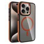 Apple iPhone 15 Pro Kılıf M-safe Şarj Özellikli Mat Görünümlü Zore Solo Kapak