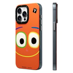 Apple iPhone 15 Pro Kılıf M-safe Şarj Özellikli Yazı Desenli SkinArma Bolt Kapak