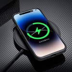 Apple iPhone 15 Pro Kılıf M-safe Şarj Özellikli PU Deri Zore Adora Kapak