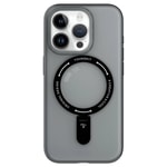 Apple iPhone 15 Pro Kılıf M-safe Şarj Özellikli Youngkit Rock Serisi Kapak