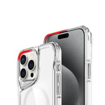 Apple iPhone 15 Pro Kılıf M-safe Şarj Özellikli Zore T-Max Standlı Kapak