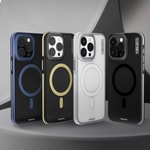 Apple iPhone 15 Pro Kılıf M-safe Şarj Özellikli Youngkit Rock Sand Serisi Kapak
