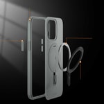 Apple iPhone 15 Pro Kılıf M-safe Şarj Özellikli Youngkit Rock Serisi Kapak