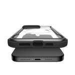 Apple iPhone 15 Pro Kılıf M-safe Şarj Özellikli Airbagli Raptic Shield Serisi Şeffaf Arka Yüzey Kapak