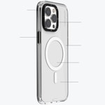 Apple iPhone 15 Pro Kılıf M-safe Şarj Özellikli YoungKit Crystal Color Serisi Kapak