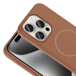 Apple iPhone 15 Pro Kılıf M-safe Şarj Özellikli Zore Meta Kapak
