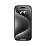 Apple iPhone 15 Pro Kılıf M-safe Şarj Özellikli Karbon Fiber Görünümlü Zore Antina Kapak