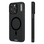 Apple iPhone 15 Pro Kılıf M-safe Şarj Özellikli Youngkit Hidden Sand Serisi Kapak