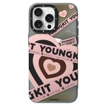 Apple iPhone 15 Pro Kılıf M-safe Şarj Özellikli Airbagli Çift Katmanlı Youngkit Flipped Serisi Kapak