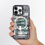 Apple iPhone 15 Pro Kılıf M-safe Şarj Özellikli Youngkit Dark Matter Serisi Kapak