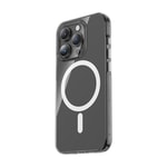 Apple iPhone 15 Pro Kılıf M-safe Şarj Özellikli Benks ​​​​​​Crystal Serisi Şeffaf Kapak