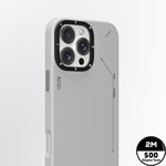Apple iPhone 15 Pro Kılıf M-safe Şarj Özellikli Basit Mat Deri Desenli Youngkit Tech Fashion Serisi Kapak