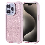 Apple iPhone 15 Pro Kılıf Taşlı Tasarımlı Zore Kapi Kapak