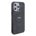 Apple iPhone 15 Pro Kılıf TUMI Orjinal Lisanslı M-safe Şarj Özellikli PC TPU Çift Katmanlı Kamuflaj Desenli Kapak