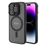 Apple iPhone 15 Pro Kılıf TUMI Orjinal Lisanslı M-safe Şarj Özellikli Kamera Standlı Buzlu Mat Kapak