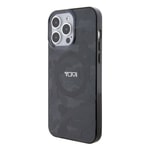 Apple iPhone 15 Pro Kılıf TUMI Orjinal Lisanslı M-safe Şarj Özellikli PC TPU Çift Katmanlı Kamuflaj Desenli Kapak