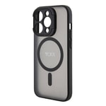 Apple iPhone 15 Pro Kılıf TUMI Orjinal Lisanslı M-safe Şarj Özellikli Kamera Standlı Buzlu Mat Kapak