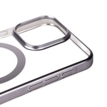 Apple iPhone 15 Pro Kılıf Wireless Şarj Özellikli Sert PC Zore Mat Riksos M-safe Kapak