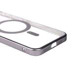 Apple iPhone 15 Pro Kılıf Wireless Şarj Özellikli Sert PC Zore Mat Riksos M-safe Kapak